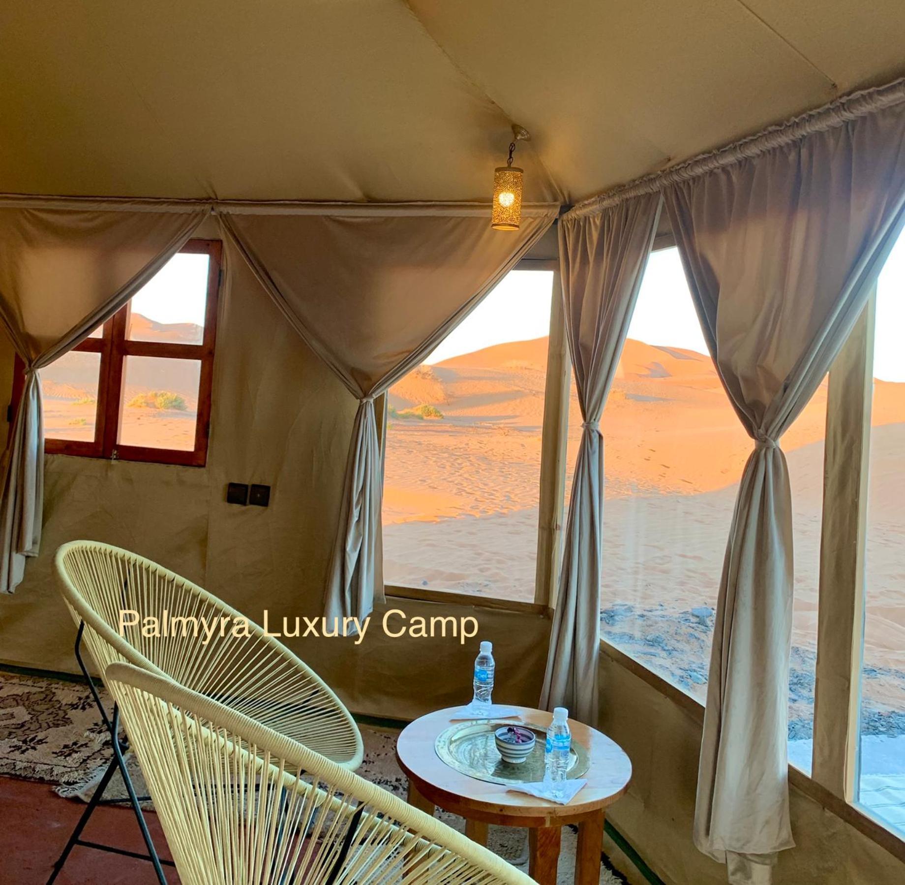 Palmyra Luxury Camp Hotell Merzouga Eksteriør bilde
