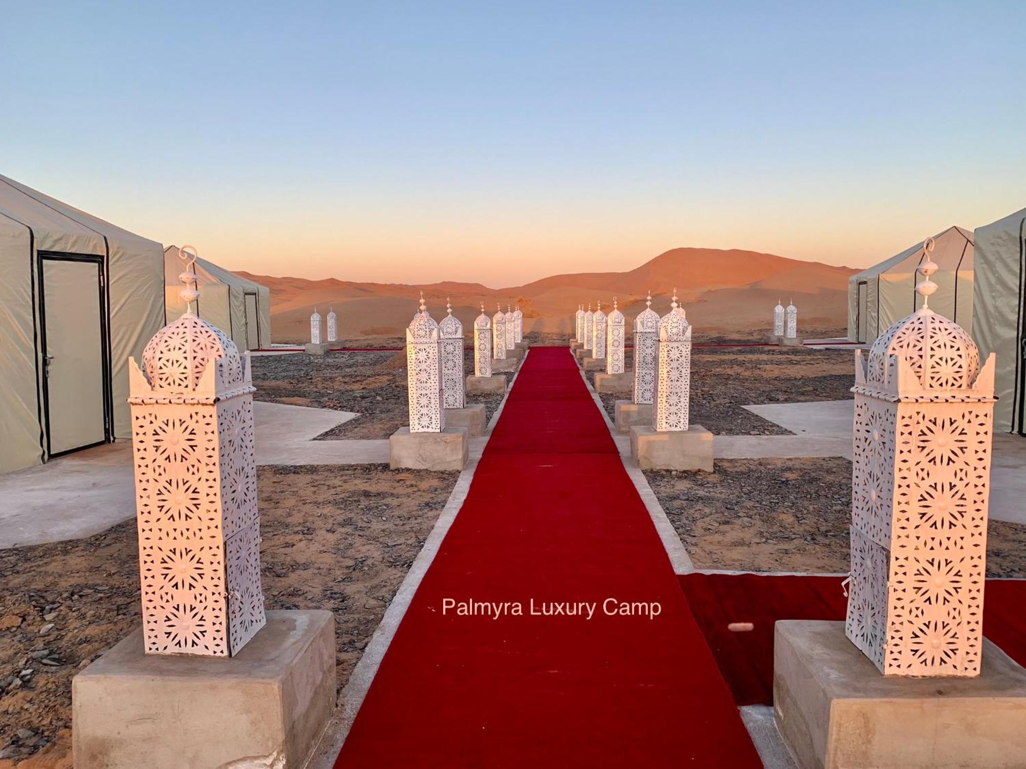 Palmyra Luxury Camp Hotell Merzouga Eksteriør bilde