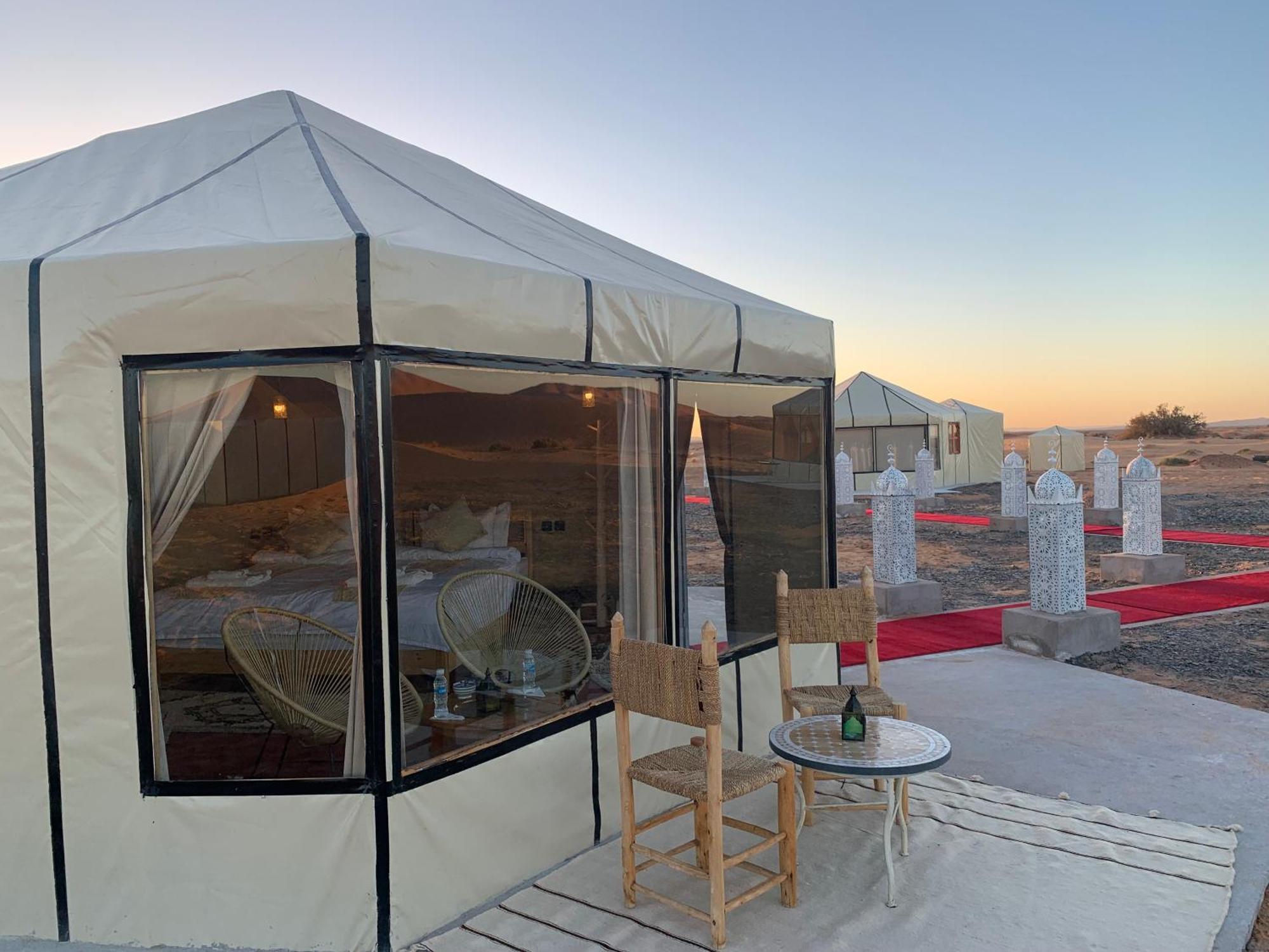 Palmyra Luxury Camp Hotell Merzouga Eksteriør bilde
