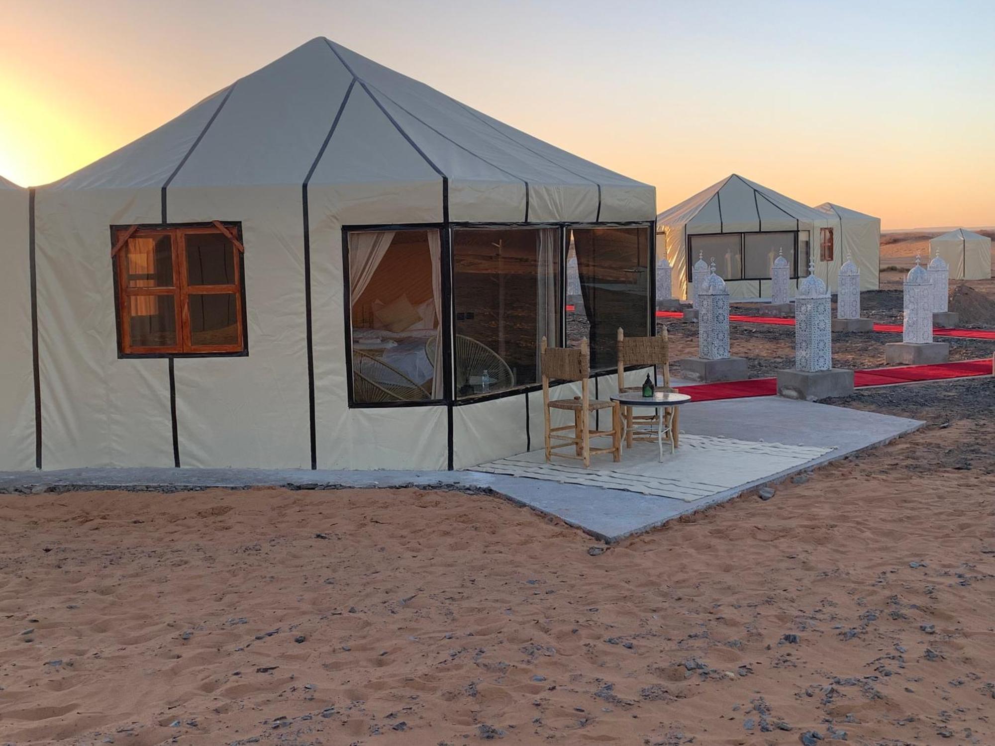 Palmyra Luxury Camp Hotell Merzouga Eksteriør bilde